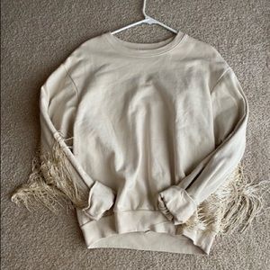 Levi’s fringe sweatshirt